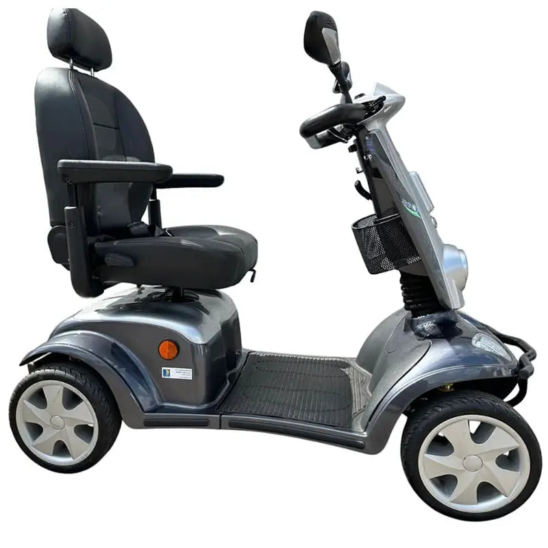 Approved Used Kymco Maxi XLS Mobility Scooter (Graphite Grey) Mobility World UK Mobility Scooters
