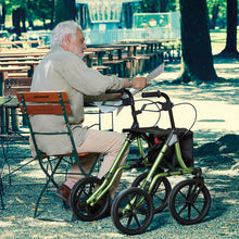 Load image into Gallery viewer, Mobility-World-Ltd-UK-Mway-All-Terrain-Wheeled-Walker-Rollator-Lifestyle