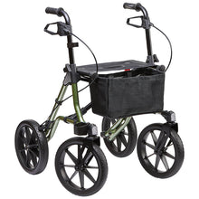Load image into Gallery viewer, Mobility-World-Ltd-UK-Mway-All-Terrain-Wheeled-Walker-Rollator-polyurethane-tyres