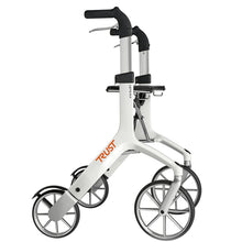 Load image into Gallery viewer, Mobility-World-Ltd-uk-Trust-Care-Lets-Fly-Rollator-white
