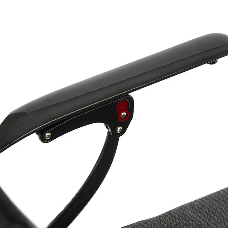 Experience next-level mobility with the Photon Folding Electric Powerchair. Weighing just 17kg without the battery and crafted from carbon fibre, it offers a 12-mile range on a single charge. Designed for users up to 23.5 stone, it combines comfort, support, and a sleek, minimalist design. Navigate busy streets or rough terrain with ease, enjoying unmatched performance and reliability. The Photon redefines lightweight, robust mobility.