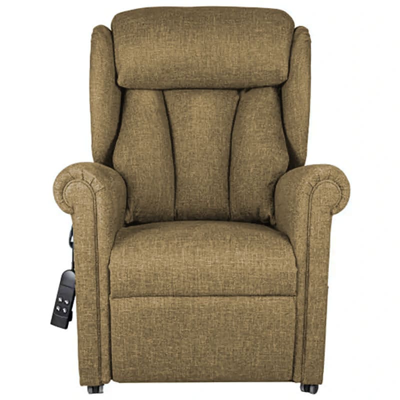 Mobility World Ltd UK - Lille Lateral Back Tilt-In-Space Dual Motor Riser Recliner Chair Natural