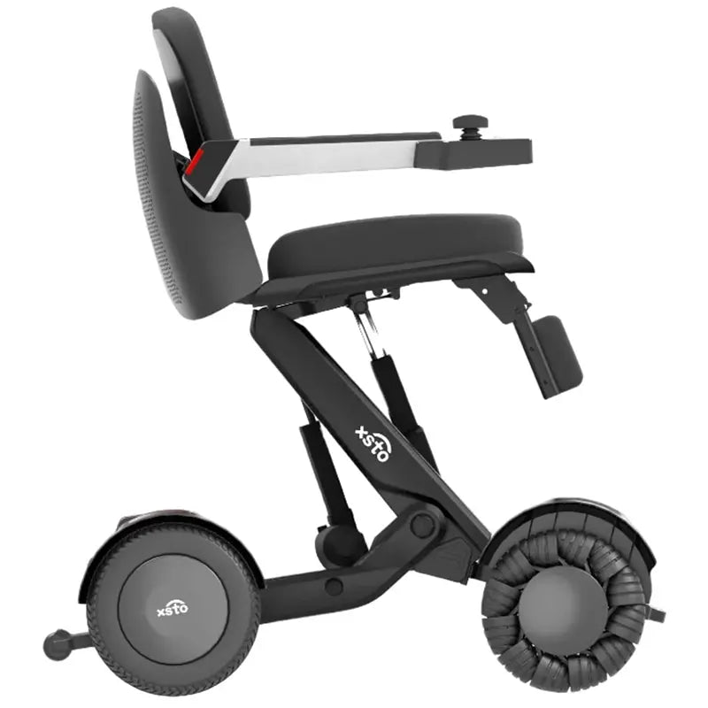 XSTO M4 Electric Powered Wheelchair Side View