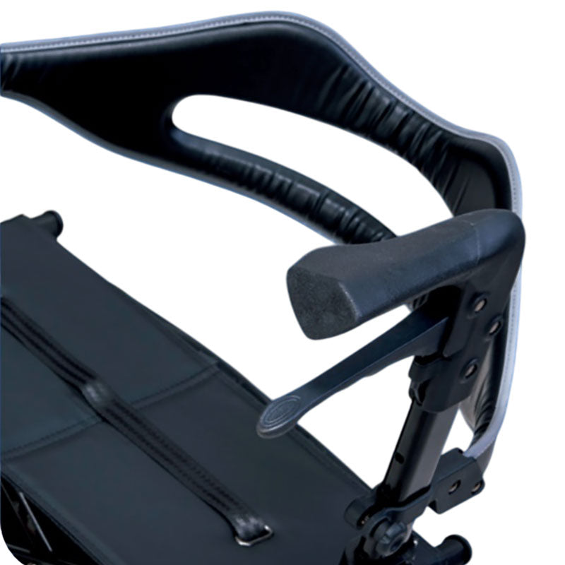 mobility-world-ltd-uk-drive-deVilbiss-healthcare-aerowalk-carbon-fibre-rollator-comfortable-seat-ergonimics-handles