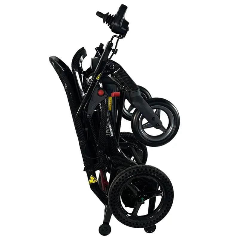 Jazzy Carbon Ultra Lite Folding Powered Wheelchair Mobility World UK Powerchair