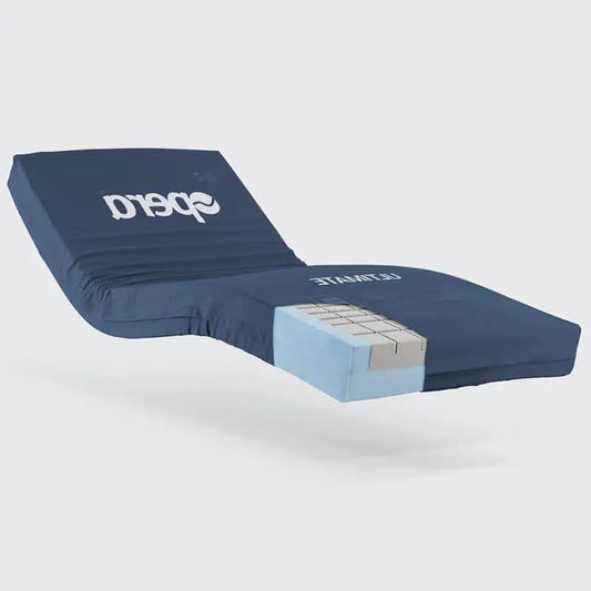 The Opera Ultimate Profiling Mattress is a top-of-the-line mattress for those who need it most. It's constructed with a unique U-shaped core, castellated foam center, and high-density edging foam to provide the ultimate support and comfort. The U-shape core provides firmness and stability, while the castellated foam center offers pressure relief and comfort. The high-density edging foam gives added support when transferring in and out of bed._img
