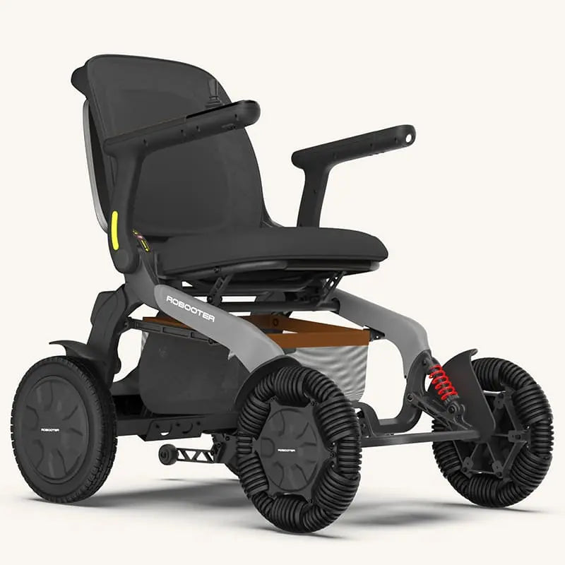 Robooter E60 Pro All Terrain Electric Folding Powerchair Grey