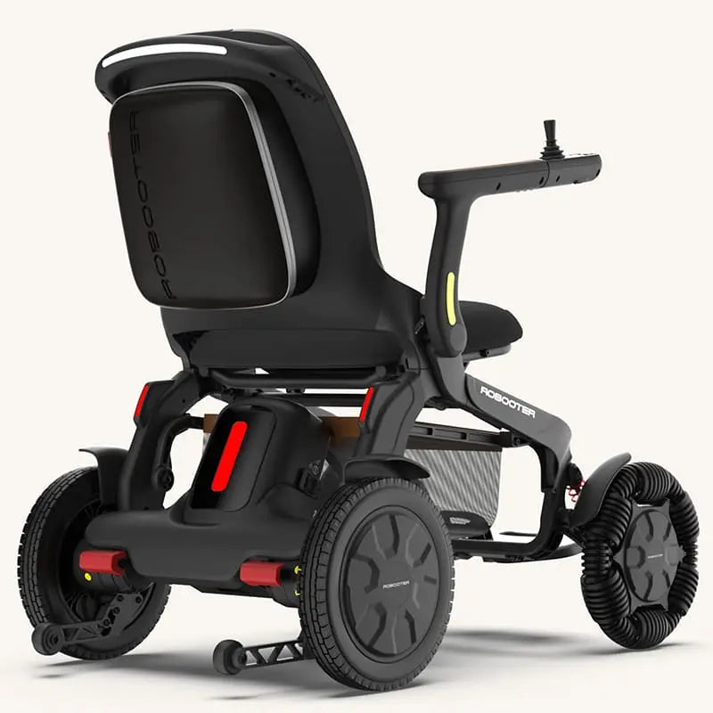 Robooter E60 Pro All Terrain Electric Folding Powerchair Huge Under Seat and Backpack Storage