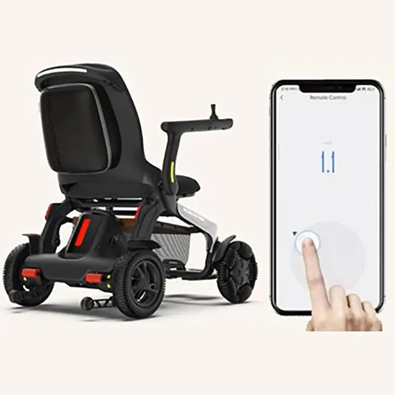 Robooter E60 Pro All Terrain Electric Folding Powerchair Smart App Control