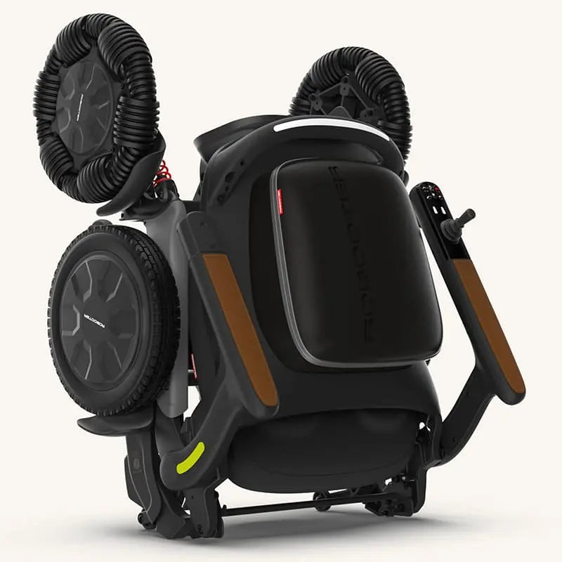 Robooter E60 Pro All Terrain Electric Folding Powerchair Folded