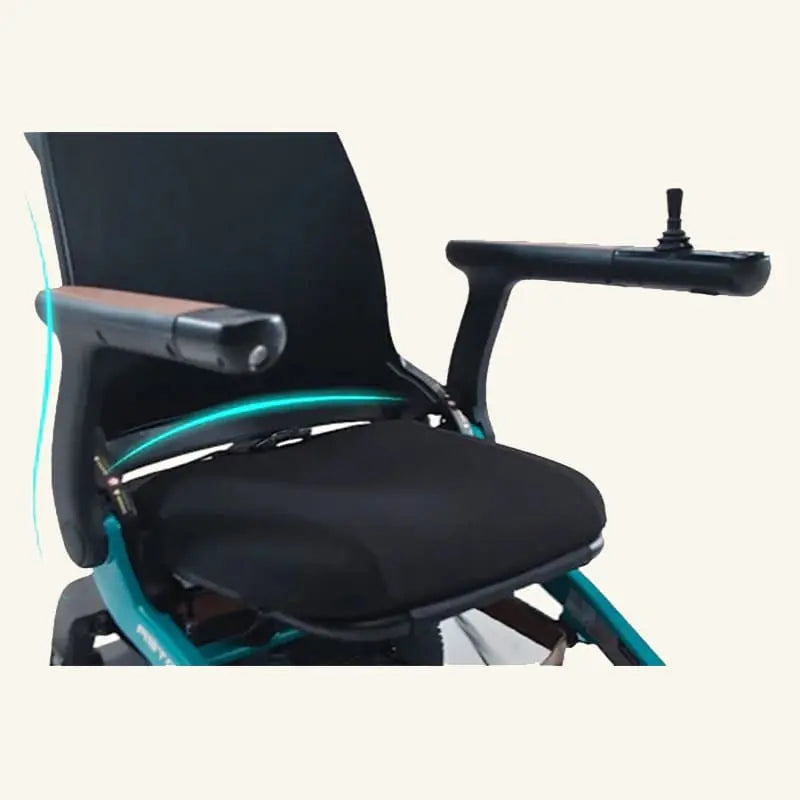 Robooter E80 Ultra Carbon Fiber Lightweight Folding Powerchair Luxury Seat