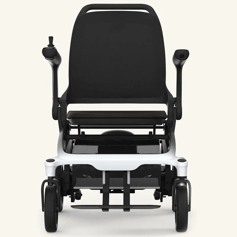 Robooter E80 Ultra Carbon Fiber Lightweight Folding Powerchair Front View
