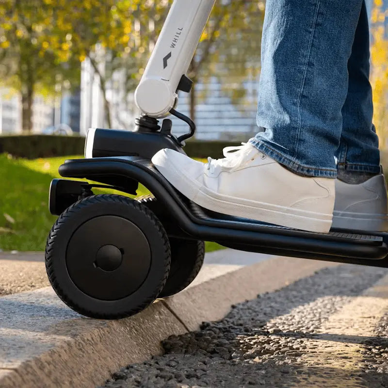 Mobility World Ltd UK: Whill Model R 4-Wheel Portable Mobility Scooter Conquer Urban Terrain