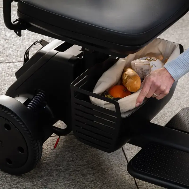 Mobility World Ltd UK: Whill Model R 4-Wheel Portable Mobility Scooter Generous 15L 4 Gallon Basket