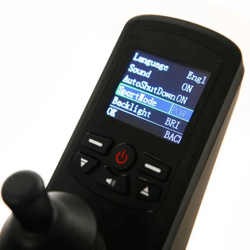 Experience the ultimate in mobility with the Ergofold Elite folding electric wheelchair. Its advanced motors, controller, and up to three batteries provide unmatched performance and range. The tension back and seat, flip-up armrests, seat belt, and 10cm cushion all contribute to a comfortable and secure ride. Plus, the white and red reflectors and 12 inch pneumatic rear wheels ensure stability and safety. With one-step quick folding, this wheelchair is perfect for those on the go.