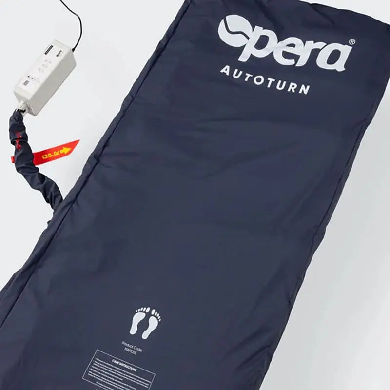 Opera AutoTurn Lateral Turning System is a device that can help to prevent the development of pressure sores. It is designed for users who are at high risk of developing these sores, and it works by automatically turning the user so that they are relieved of pressure. This can help to prevent sores from forming, and it can also help to minimize the pain and discomfort that can be associated with them. The AutoTurn is a simple and effective way to help keep you comfortable and protected from pressure sores.