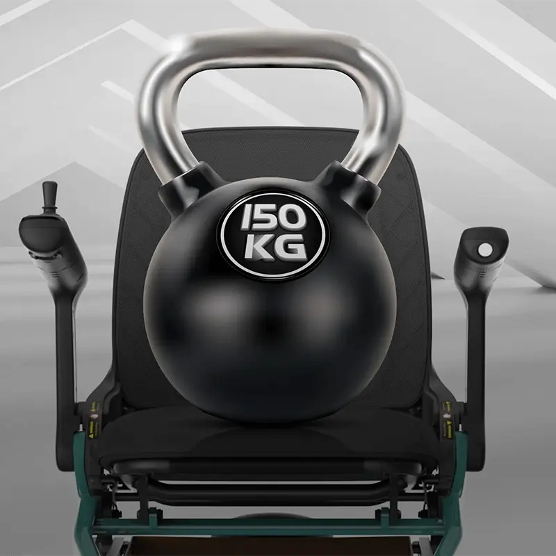 Robooter E40 Indoor Folding Powerchair can carry upto 150 kg