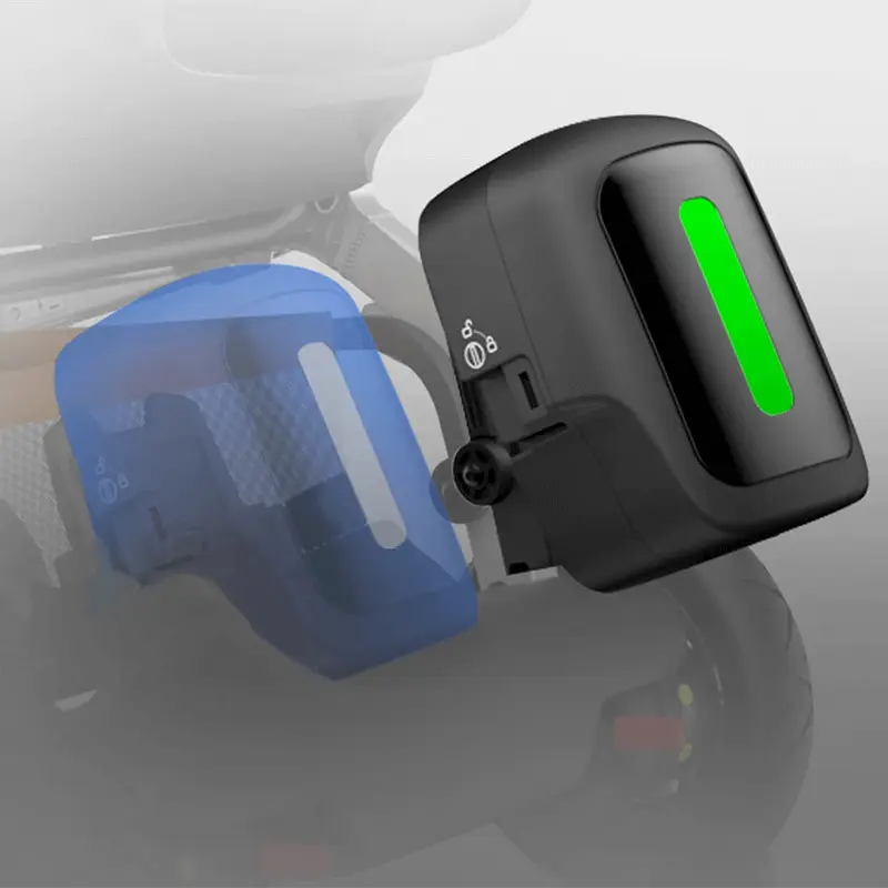 Robooter E40 Indoor Folding Powerchair Airline-friendly lithium-Ion battery