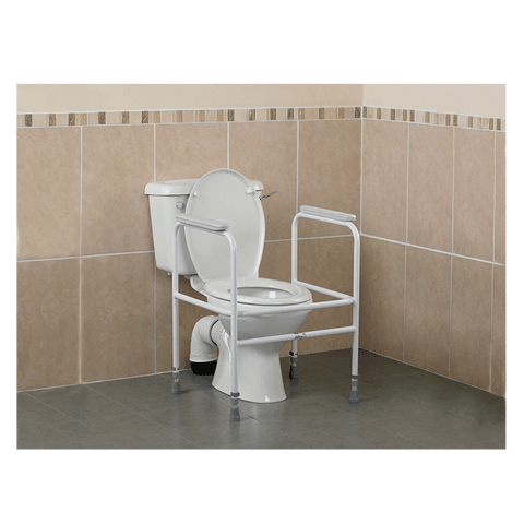 Days Toilet Surround with Floor Fixing Feet