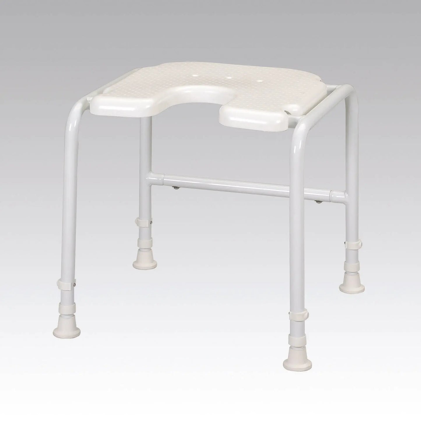 Days White Line Shower Stool