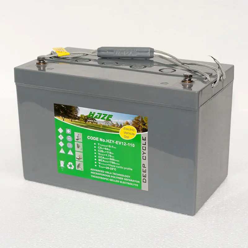 Haze HZY EV12 110 AGM Deep Cycle Mobility And Golf Battery 119Ah haze-hzy-ev12-110-agm-deep-cycle-mobility-and-golf-battery-119ah