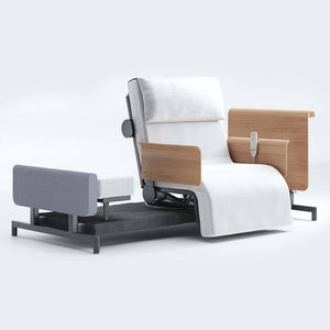 Mobility-World-Opera-RotoBed-Home-Rotating-Chair-Bed-90cm-Arms-Wired-Remote-Handset-UK-Stone