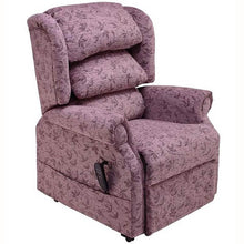 Load image into Gallery viewer, Mobility-World-UK-Ambassador-Cosi-Chair-Waterfall-Dual-Motor-Riser-Recliner-Spray-Plum