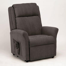 Load image into Gallery viewer, Mobility-World-UK-Arlington-Dual-Motor-Rise-Recliner-Chair-Memphis-Charcoal