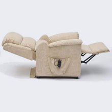 Load image into Gallery viewer, Mobility-World-UK-Ashford-Dual-Motor-Rise-Recliner-Chair-drive-medical-nevada-cream-beige-footrest-headrest