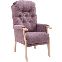 Load image into Gallery viewer, Mobility-World-UK-Avon-High-Back-Chair-kilburn-plum