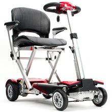 Load image into Gallery viewer, Mobility-World-UK-Elite-Auto-Folding-Mobility-Scooter-with-Suspension-Red