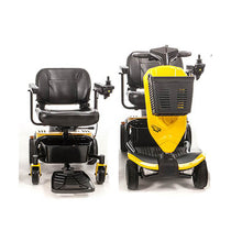 Load image into Gallery viewer, Mobility-World-UK-Hybrid-Power-Chair-and-Mobility-Scooter-Combination-Yellow