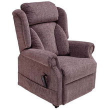 Load image into Gallery viewer, Mobility-World-UK-Jubilee-Dual-Motor-Riser-Recliner-Lateral-Back-Cosi-Chair-Kilburn-Mink