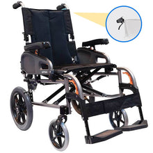 Load image into Gallery viewer, Mobility-World-UK-Karma-Flexx-Heavy-Duty-Transit-Wheelchair-with-attendant-brake