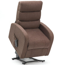 Load image into Gallery viewer, Mobility-World-UK-Portland-Drive-Rise-and-Recline-Chair-Brown