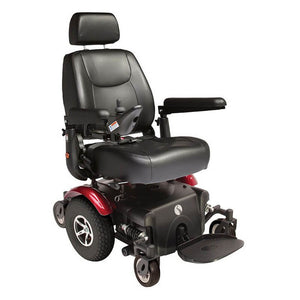 Mobility-World-UK-Rascal-P327-Powerchair-wheelchair-Red