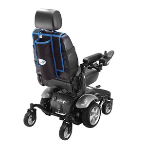Mobility-World-UK-Rascal-Razoo-Lightweight-Travel-Powerchair-Wheelchair-Swing-away-footrest-Oxygen-Bottle-Bag-Holder