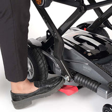 Load image into Gallery viewer, Mobility-World-UK-TGA-Minimo-Autofold-Mobility-Scooter-press-foot-pedal