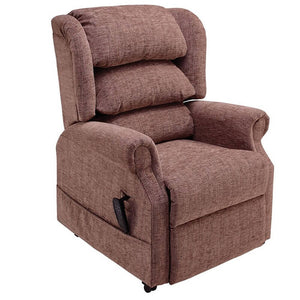 Vienna Waterfall Dual Motor Riser Recliner Chair with Heat and Massage