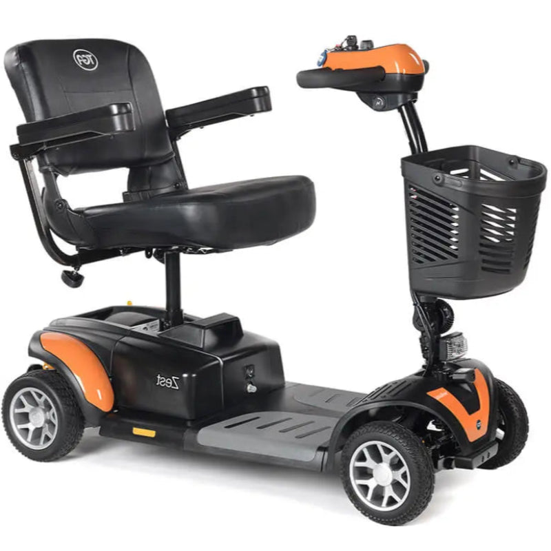 Mobilty-World-UK-TGA-Zest-Travel-Mobility-Scooter-Lava-Orange-Metallic