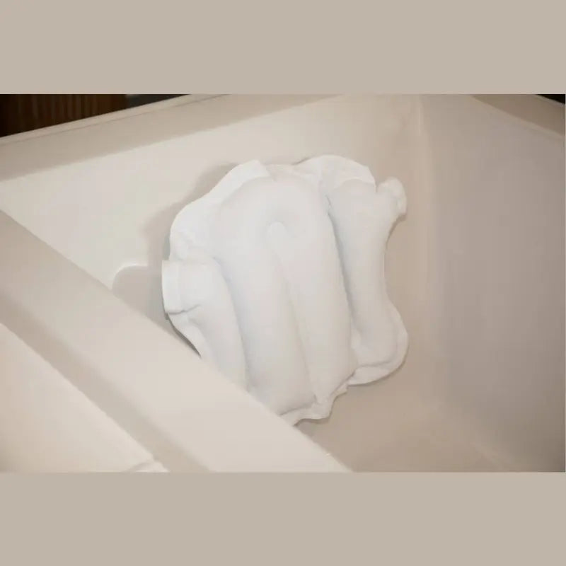 Soft cushioned croydelle material provides comfort and support. It is easy to clean and machine washable