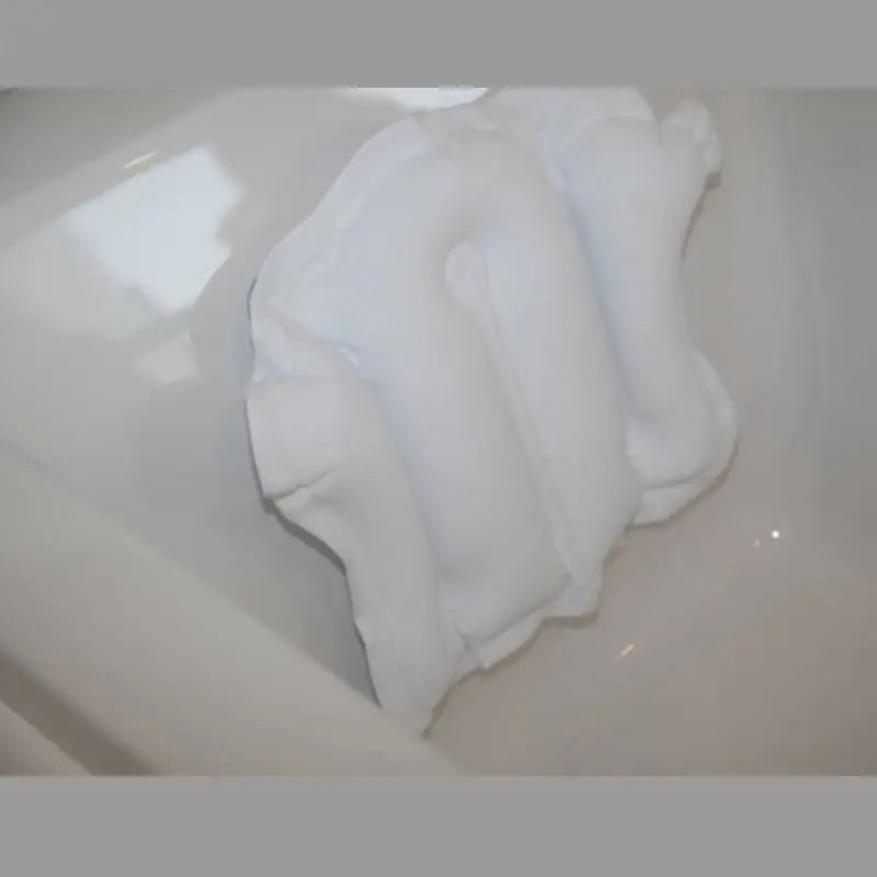 Soft cushioned croydelle material provides comfort and support. It is easy to clean and machine washable