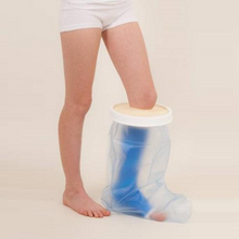 Load image into Gallery viewer, Atlantis Cast Protector, Â these child-sized comfortable waterproof protectors simply slip over the cast or dressing on either the lower leg or arm to protect them when taking a bath or shower