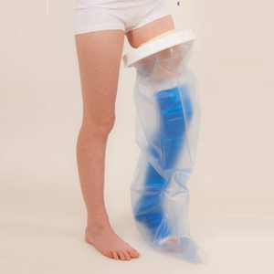 Atlantis Cast Protector, Â these child-sized comfortable waterproof protectors simply slip over the cast or dressing on either the lower leg or arm to protect them when taking a bath or shower