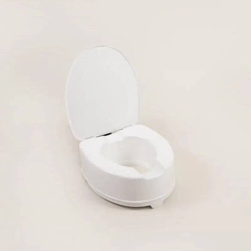 Atlantis Raised Toilet Seat Width 36.5cm and total length 40.5cm