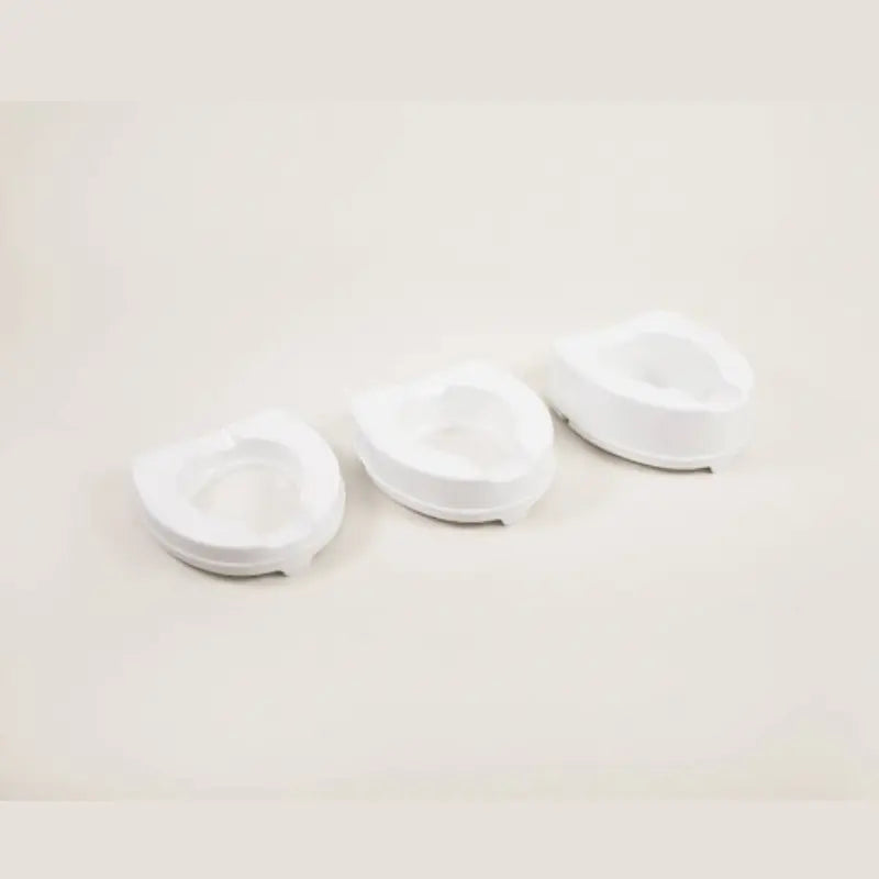 Atlantis Raised Toilet Seat Width 36.5cm and total length 40.5cm