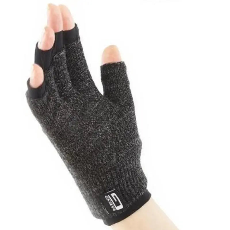 Comfort/Relief Arthritis Gloves Black and Grey