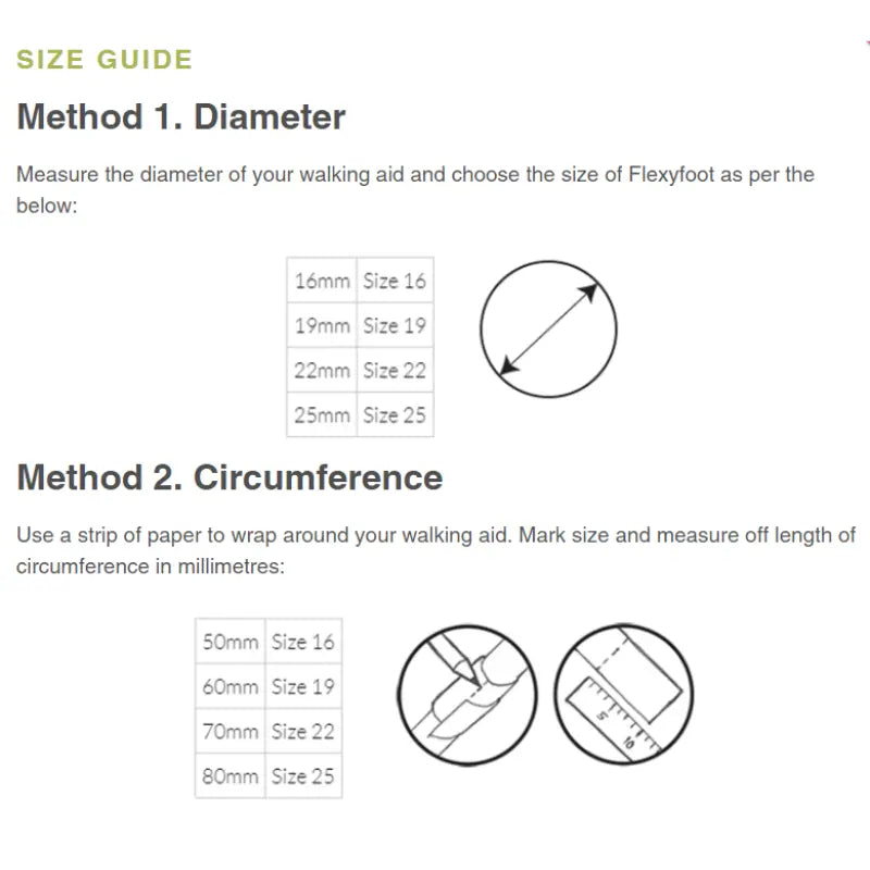 Flexyfoot Oval Handle Folding Walking Stick - Orange