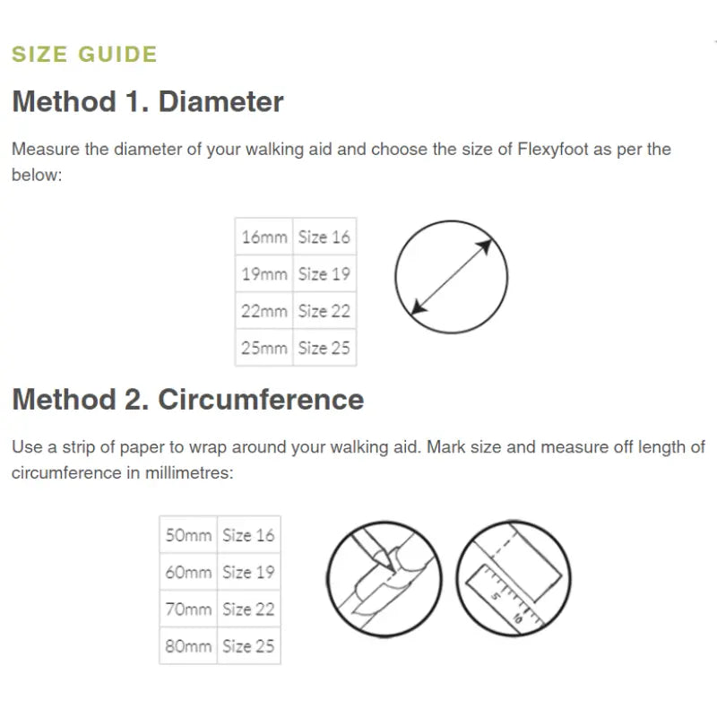 Flexyfoot Oval Handle Walking Stick