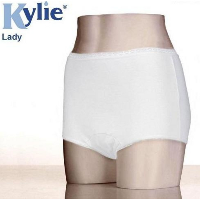 Kylie Lady Washable Underwear 350ml 100% cotton white